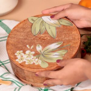 WOODEN CASSEROLE